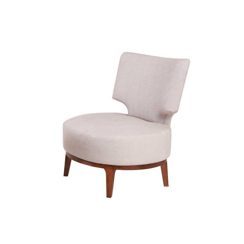 现代风格白色单椅*MC1203-1-Z1